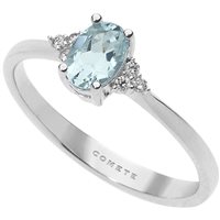 Anello Comete Donna Fantasia Di Acquamarina in Oro bianco Acquamarina ANQ291-12 - ANQ291-12